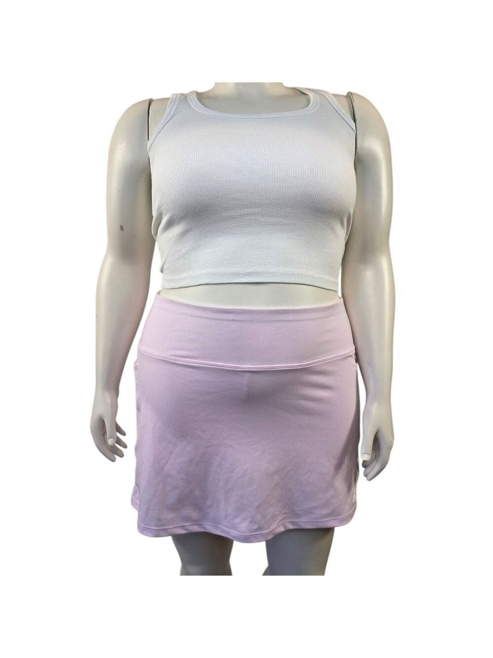 Reebok Ace Pink High Waist Skort XXL NWOT Tennis Golf Pocket